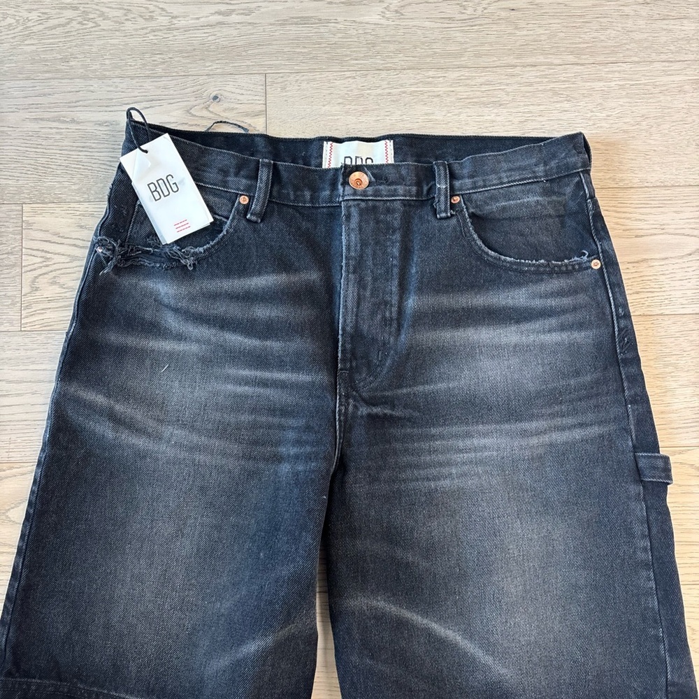 BDG Men's Black Jean Shorts